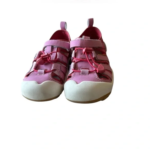 Keen Knotch Creek Girls Sandals Closed Toed Hiking Water Shoe in Pink - Picture 2 of 7
